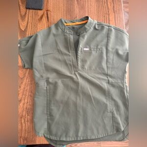 Figs Scrub Top Montex Moss XS